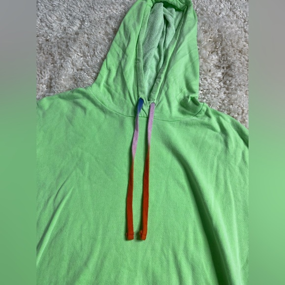 Sundry Green Hoodie Sweatshirt Size 1 - Picture 3 of 6